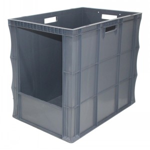 Heavy Duty Stacking Euro Box 60cm 99 Litre Open Window